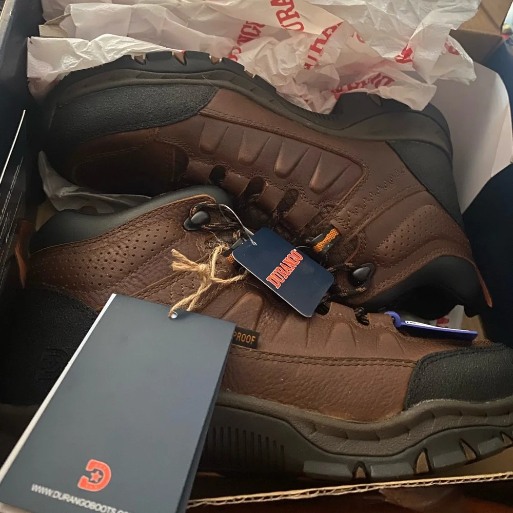 Durango Renegade XP Men's 7.5W Brown and Black Hiking Boots - Picture 3 of 6